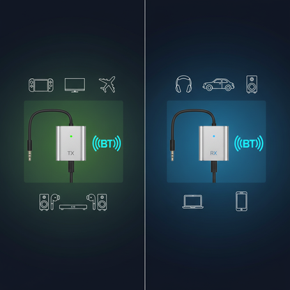 Adapter Bluetooth - tylko ikony